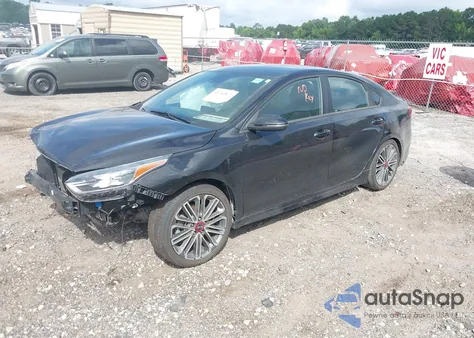 2021 Kia Forte Gt z USA, uszkodzony, nr VIN 3KPF44AC6ME344816